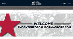 Desktop Screenshot of amgentourofcaliforniastore.com